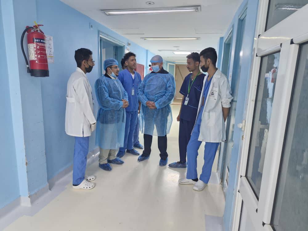 أمين مجلس الأمناء يزور مستشفى الشرطة …